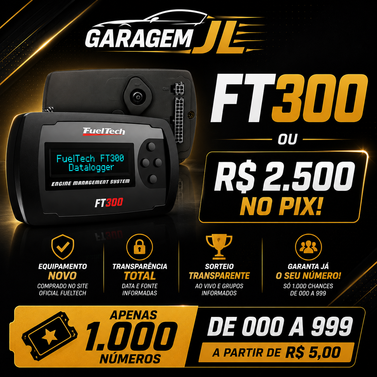 FT300 FUELTECH 🔥